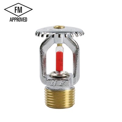 Chwistrellwyr Tân Ymateb Safonol Cymeradwy FM Ar gyfer Amddiffyn Rhag Tân Dibynadwy